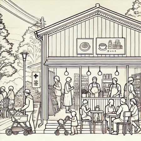 地域とつながるカフェ