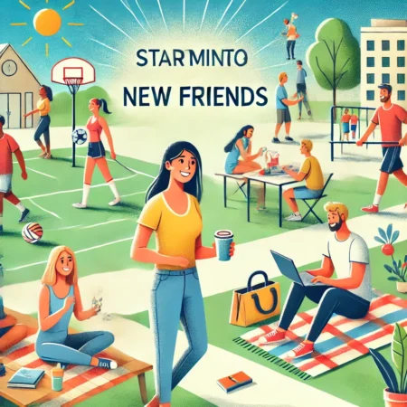 新しい友達をつくろう